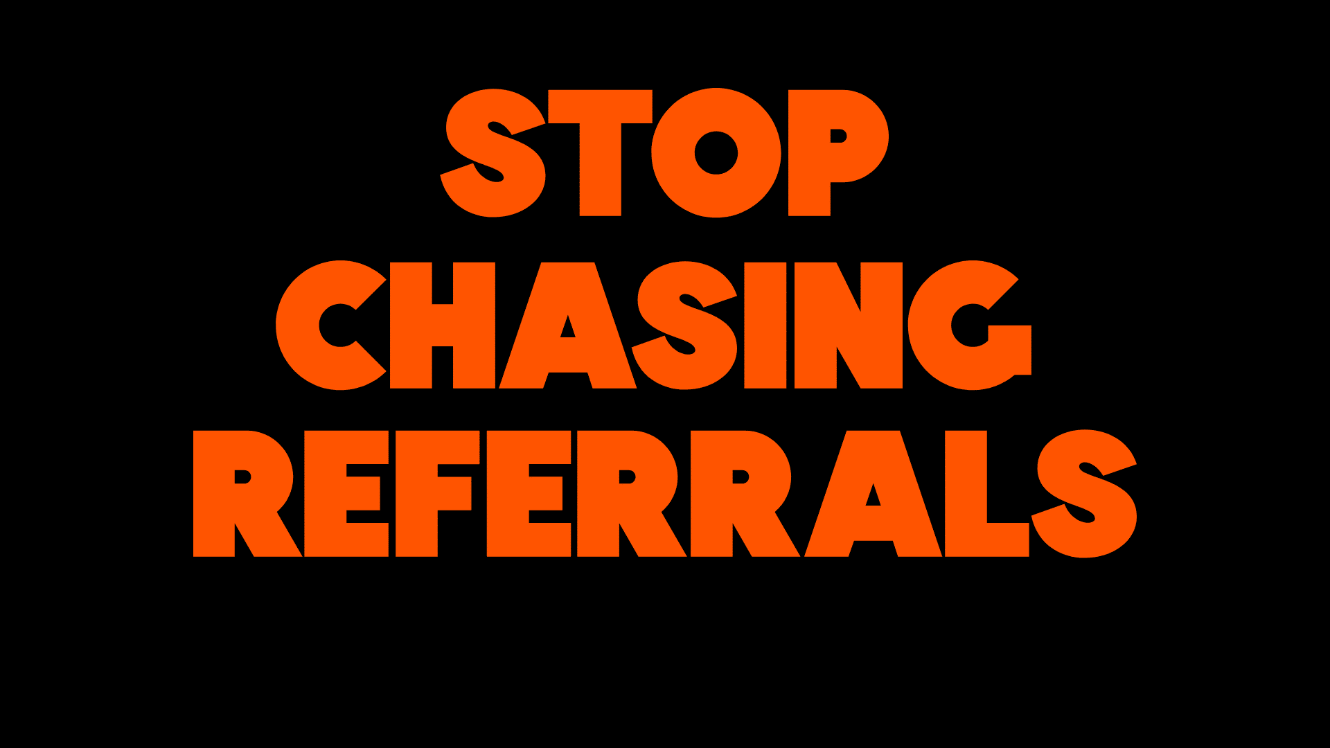 online fitness coach stop chasing referrals and build a client system